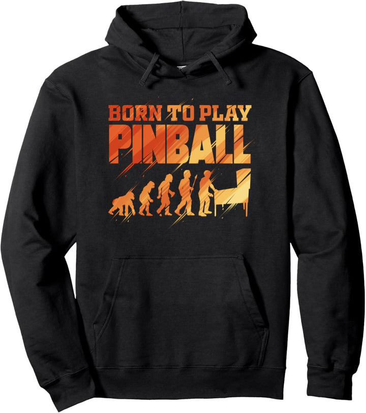 Pinball Flipperautomat Retro Play Arcade Geschenk Pullover Hoodie