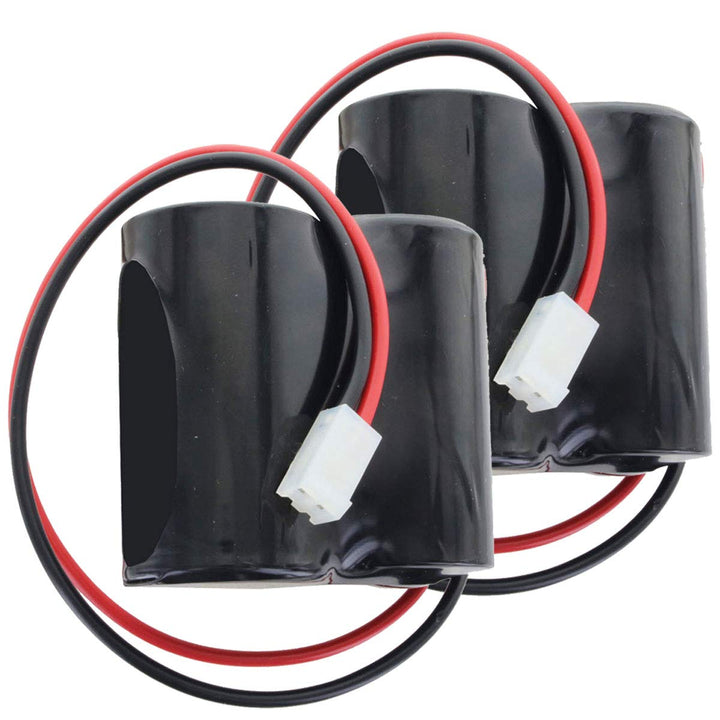 AkkuShop-Artikel 2 Stück Ersatzbatterie passend für ABUS FU2986, FU8220, FU8222, Secvest kompatibel