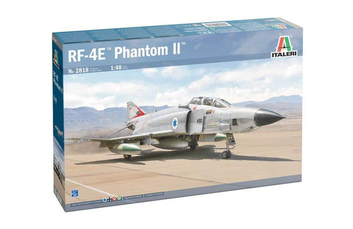Italeri 2818 1:48 RF-4E Phantom II - Modellbau, Bausatz, Standmodellbau, Basteln, Hobby, Kleben, Pla