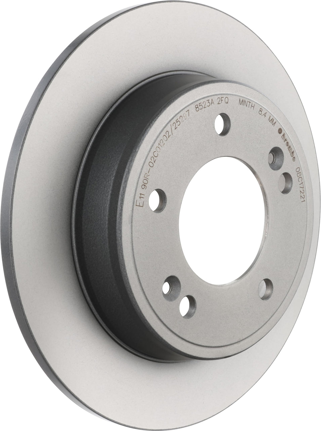 Brembo 08.C172.21 - Hintere Bremsscheibe mit UV-Lackierung