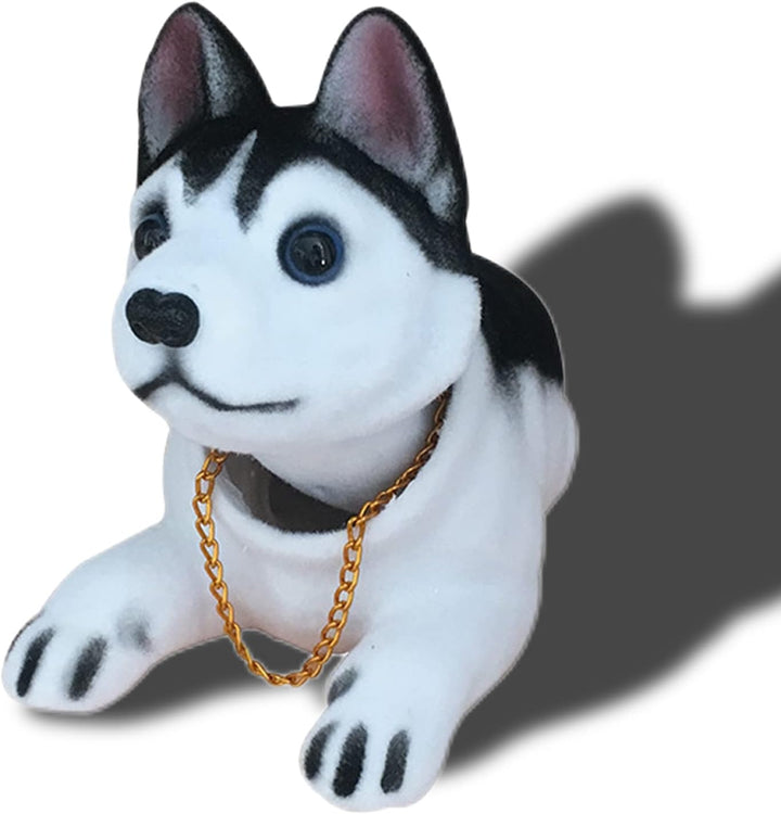 Dekoration für Armaturenbrett, Bobble-Kopf, Hund, Auto-Innendekoration, für Auto-Zifferblatt, Bürode