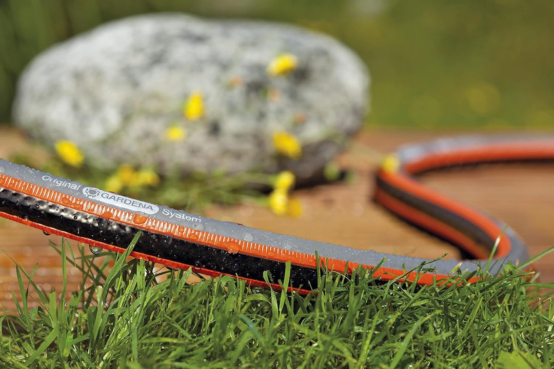 Gardena Comfort FLEX Schlauch 13 mm (1/2 Zoll), 50 m: Formstabiler, flexibler Gartenschlauch mit Pow