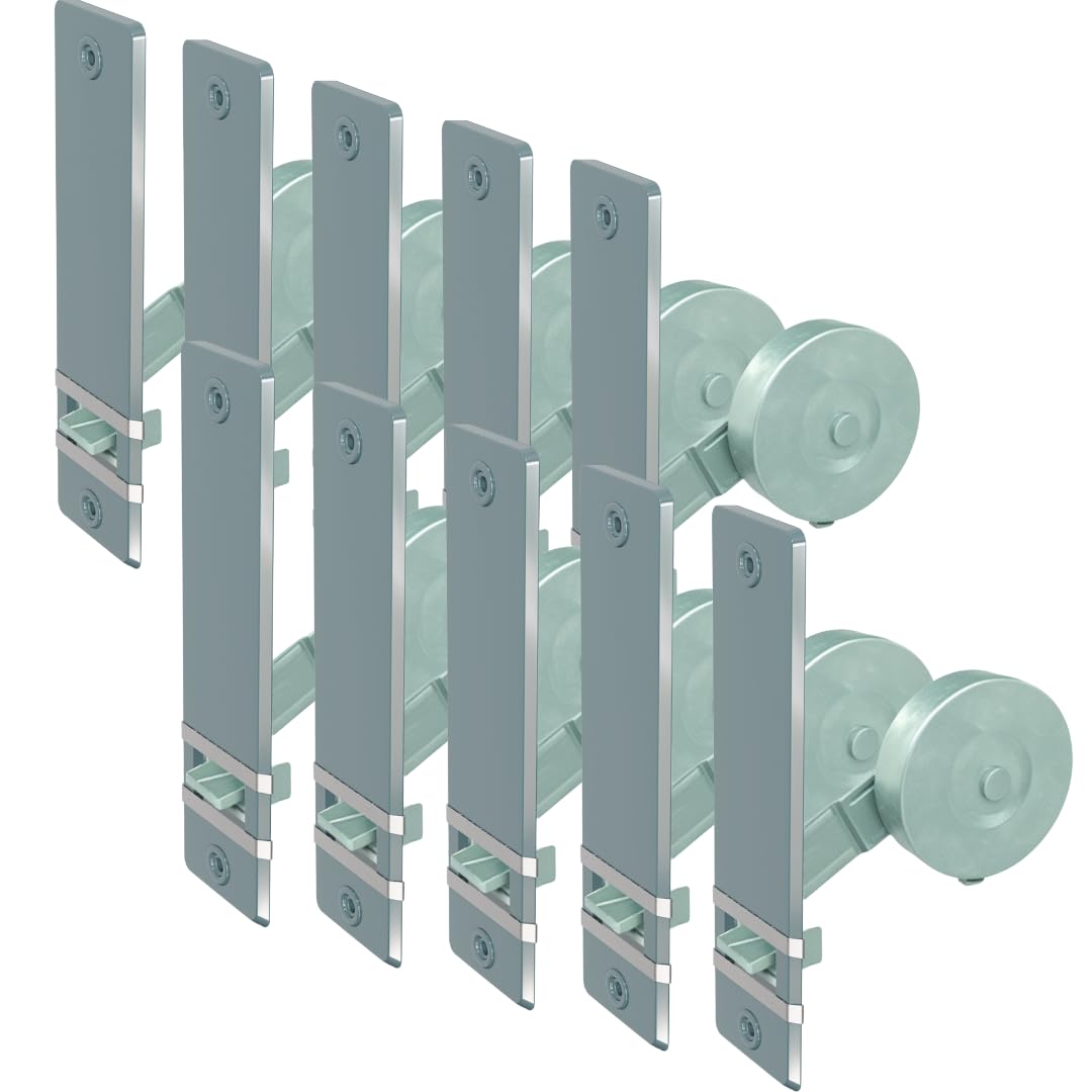 markiso® Rolladen Gurtwickler unterputz, Rollladen Aufwickler Lochabstand 160mm | 10 Stück | für Max