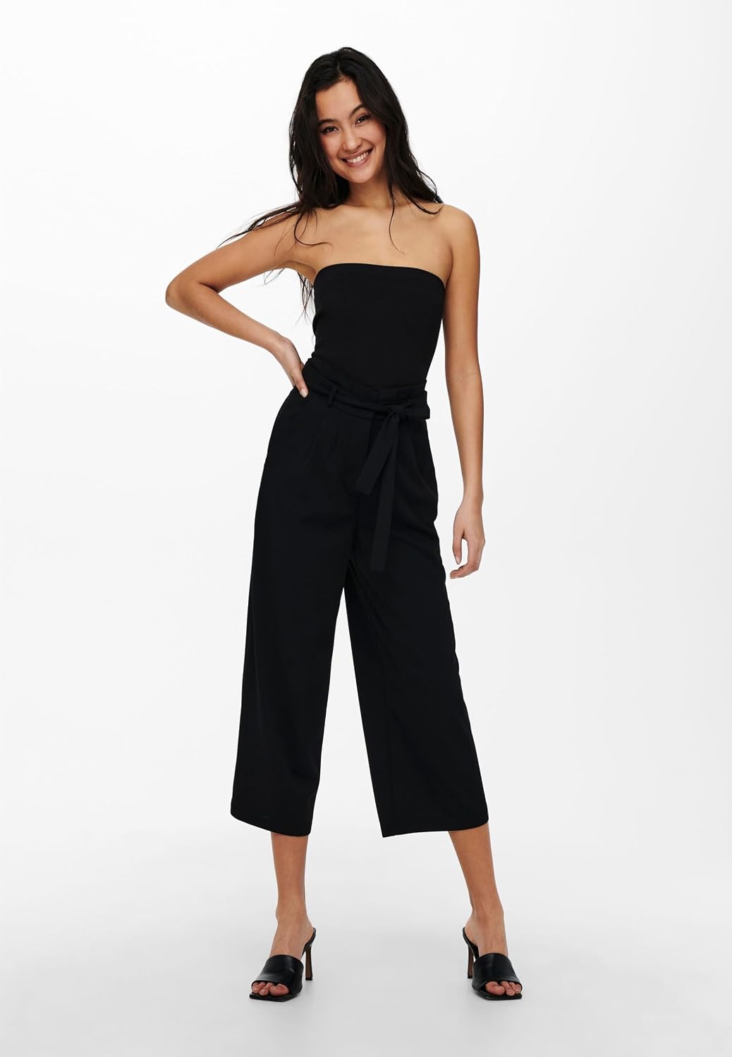 JdY Damen Jdytanja Culotte Pant JRS Noos Stoffhose M Schwarz, M Schwarz