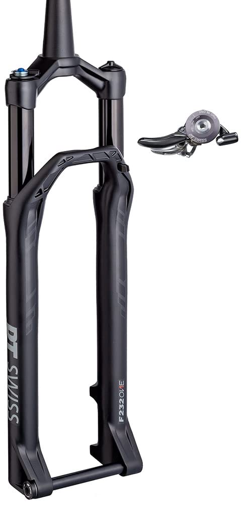 DT Swiss Fdt0059 F 232 ONE, Boost, Remote Adjust, 73.7 cm, 44mm Offset, 120mm Travel, Schwarz, 29 in