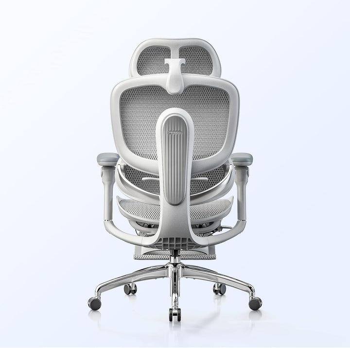 SIHOO Doro C300 V2 Ergonomischer Bürostuhl mit Fussstütze, Netz-Schreibtischstuhl mit 8D-Armlehnen,