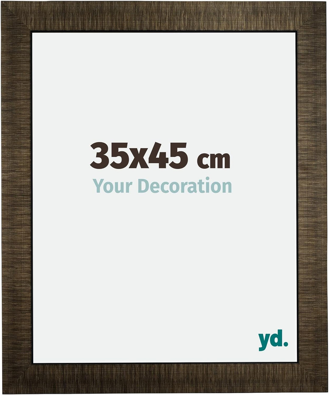 yd. Your Decoration - Bilderrahmen 35x45 cm - Bilderrahmen aus Holz mit Acrylglas - Antireflex - Aus