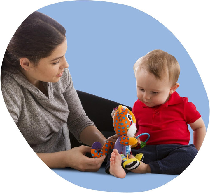 Tomy LC27563 - Lamaze Quint Spint Purring Percival, Purring Percival