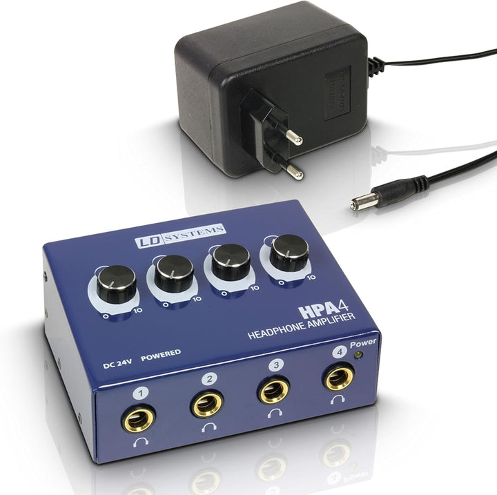 LD Systems LDHPA4 Kopfhörerverstärker (4 Kanal)