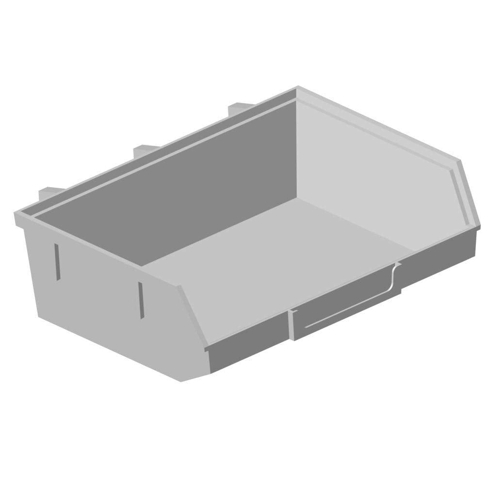 20x Element System Lochwand Minibox 135x90 H 40 weiss