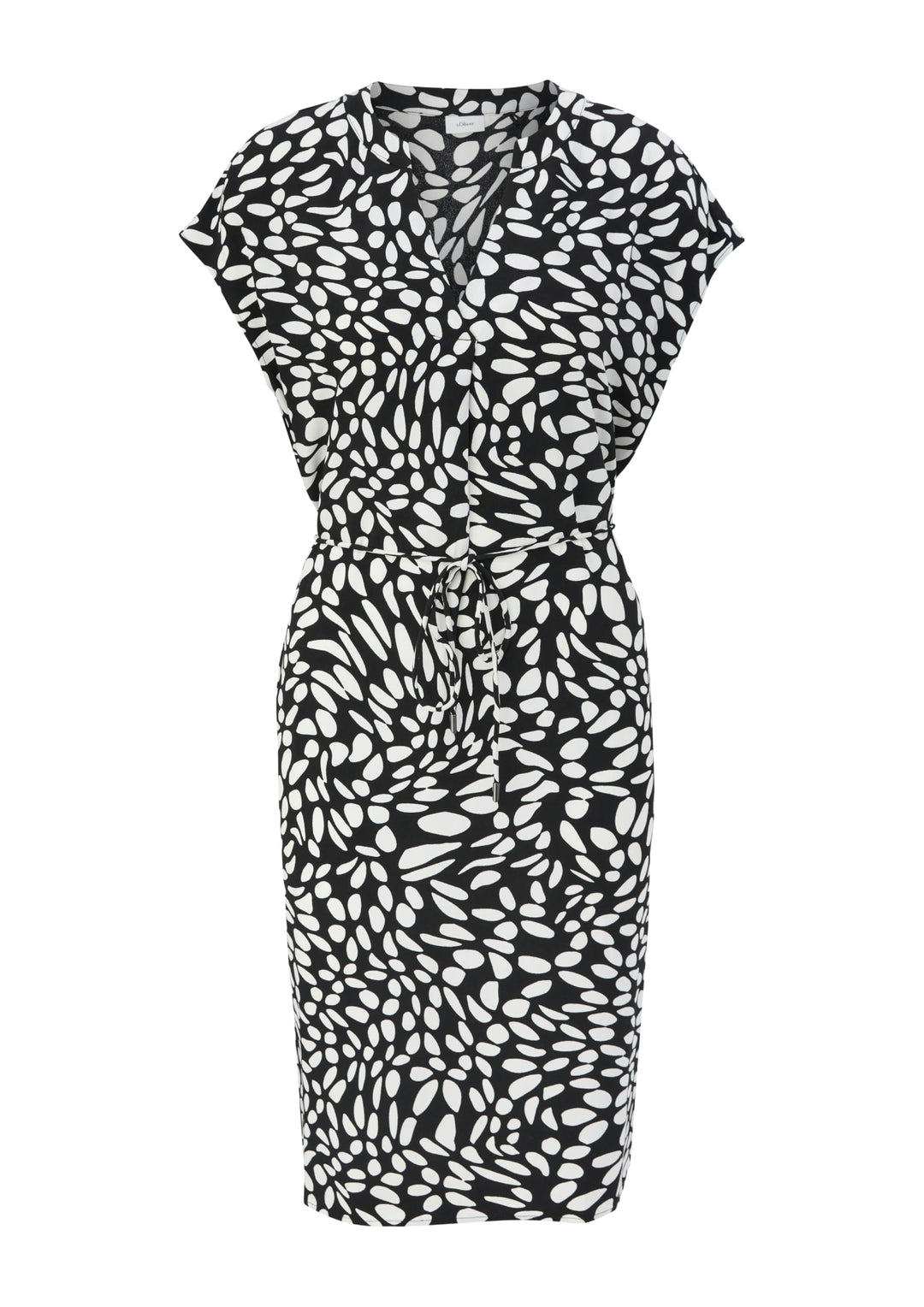 s.Oliver BLACK LABEL Damen Kleid 32 Schwarz 99a0, 32 Schwarz 99a0