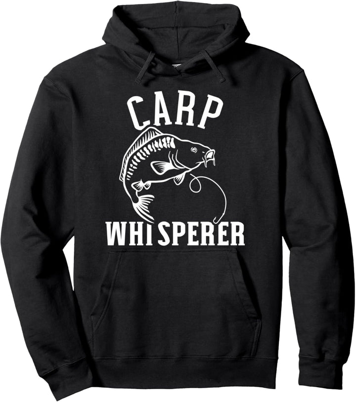 Karpfen Angeln Carp whisperer Pullover Hoodie