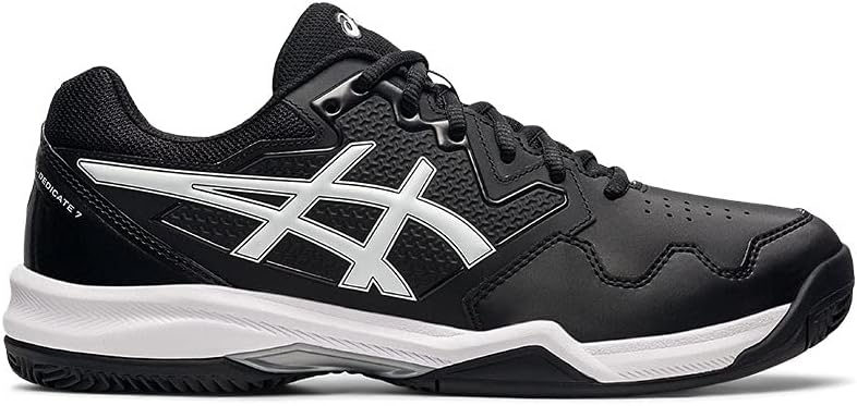 ASICS Herren Gel Dedicate 7 Sneaker 46.5 EU Schwarz, 46.5 EU Schwarz