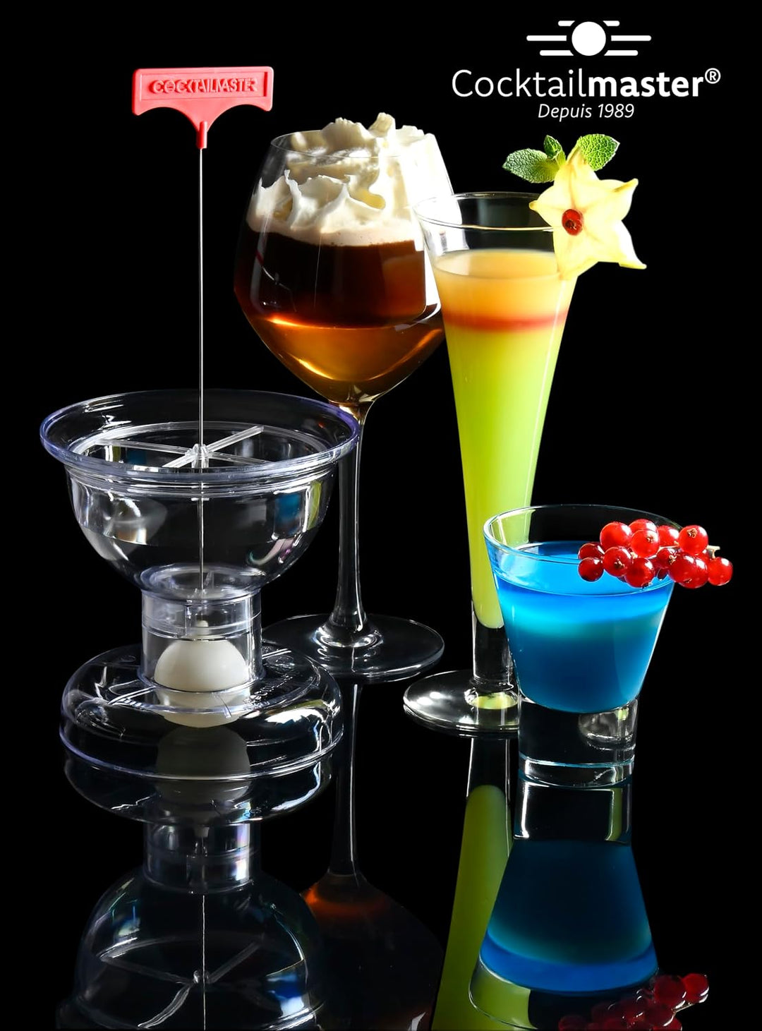 Cocktail Master DO250 Cocktailmaster Cocktailmixer, transparent, Transparent