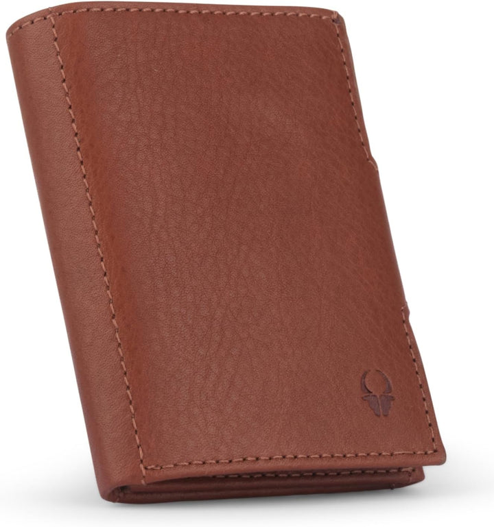 DONBOLSO Wallet NextGen Leder - Slim Wallet mit Münzfach - Geldbeutel mit RFID Schutz - Kartenetui b