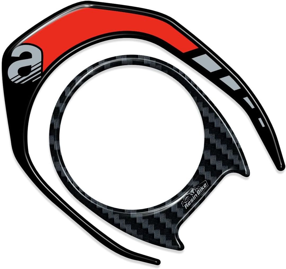 Resin Bike Aufkleber Motorrad Kompatibel Mit Aprilia SR 125-200 2022-2026. Schlüsselzone vor Stössen
