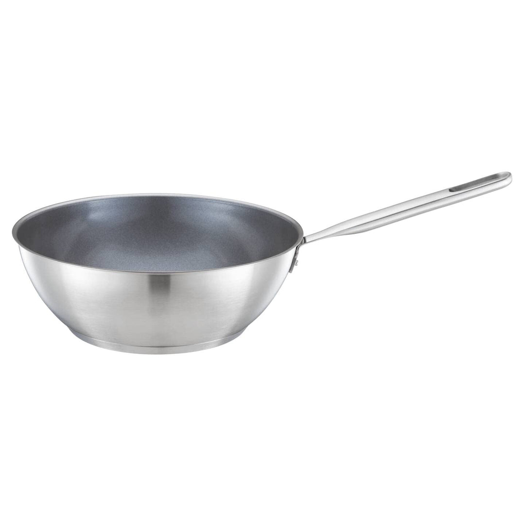 Fiskars Wokpfanne, Ø 28 cm / 4,5 L, Beschichtete Pfanne, Für alle Kochfelder geeignet, Recycelter Ed