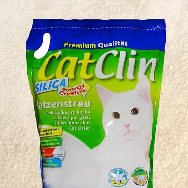 Catclin 4 x 8 l = 32 L Magic SILIKAT KATZENSTREU-PowerCat STREU-Forever CLEAN-