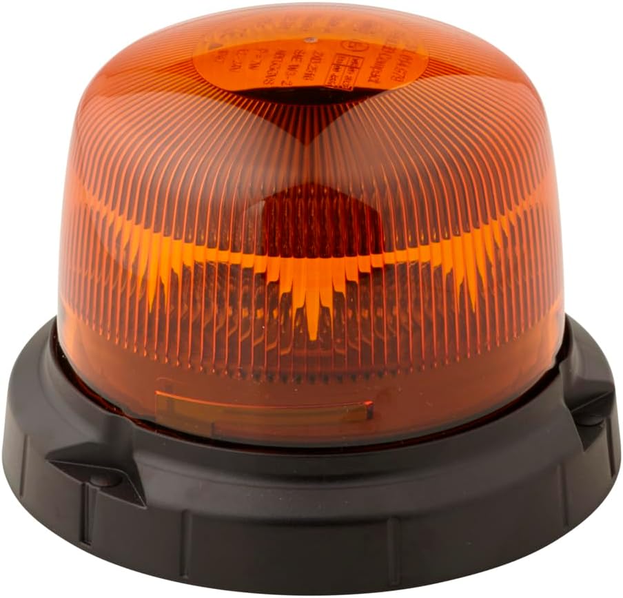 HELLA - LED-Rundumkennleuchte - RotaLED Compact - 12/24V - Gelb - geschraubt - Kabel: 150mm - Stecke