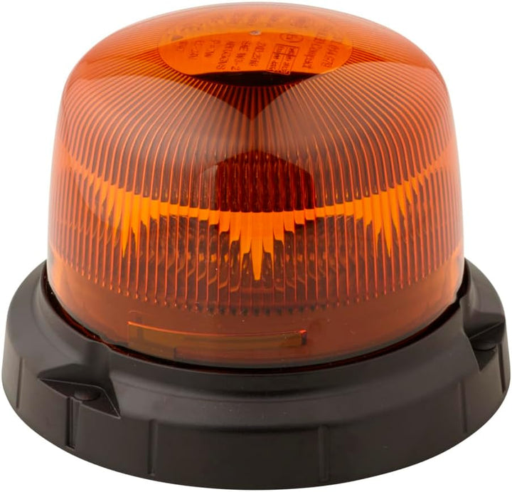 HELLA - LED-Rundumkennleuchte - RotaLED Compact - 12/24V - Gelb - geschraubt - Kabel: 150mm - Stecke