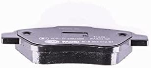 HELLA PAGID 8DB 355 012-841 Bremsbelagsatz - T1648 - Dicke/Stärke: 17.8mm - Bremssystem: Bosch - mit