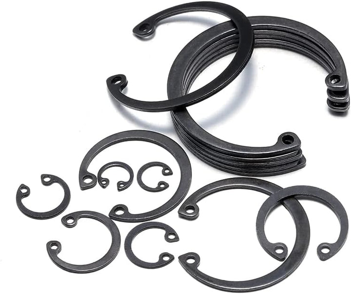 Intern Seegerring Sprengringe Manganstahl C-Clip Sicherungsringe 60mm, 6 pcs, 60mm, 6 pcs