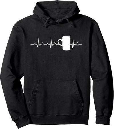 Glühwein Herzschlag für Gluhwein Tester Glühweinstand Advent Pullover Hoodie