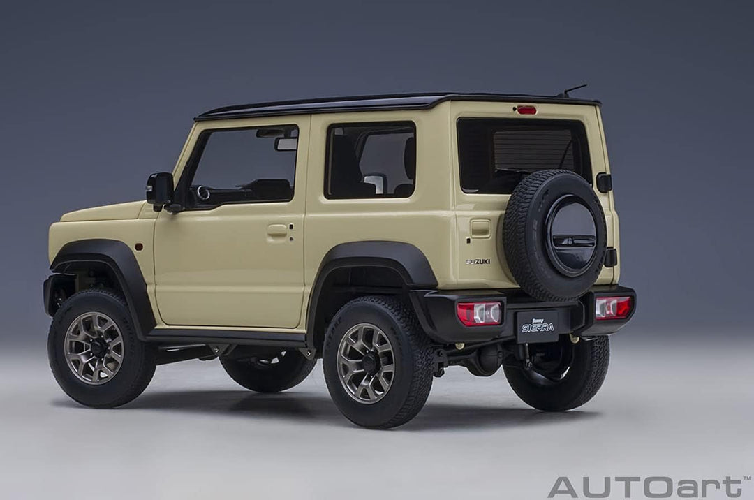 Autoart 1/18 Suzuki Jimny Sierra JB74 2018 Chiffon Ivory 78510