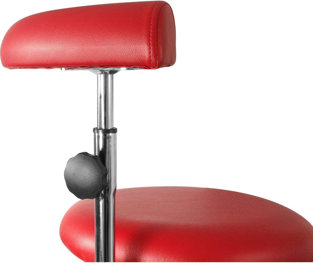 EDUPLAY 110435 Erzieher/in Stuhl, 34-41 cm, Ø 61 x 41 cm, rot
