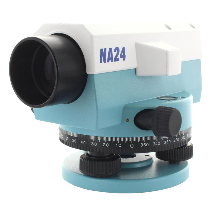 hedue® Optisches Nivelliergerät NA24 - Baunivellier zur Messung von Höhenunterschieden und Winkeln,