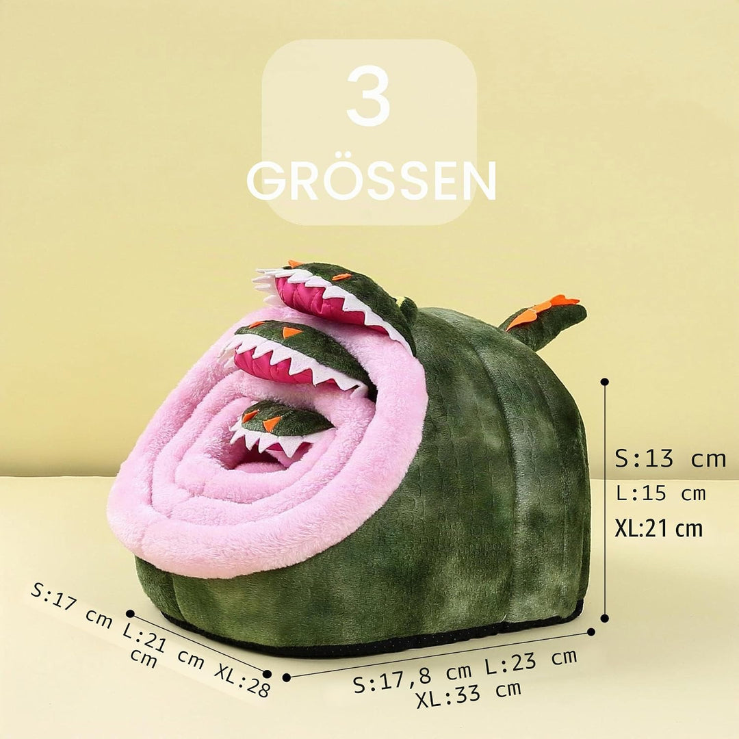 JanYoo Kleintierhöhle für Chinchilla, Igel, Meerschweinchen, Käfigzubehör, Spielzeug, für Bartagame,