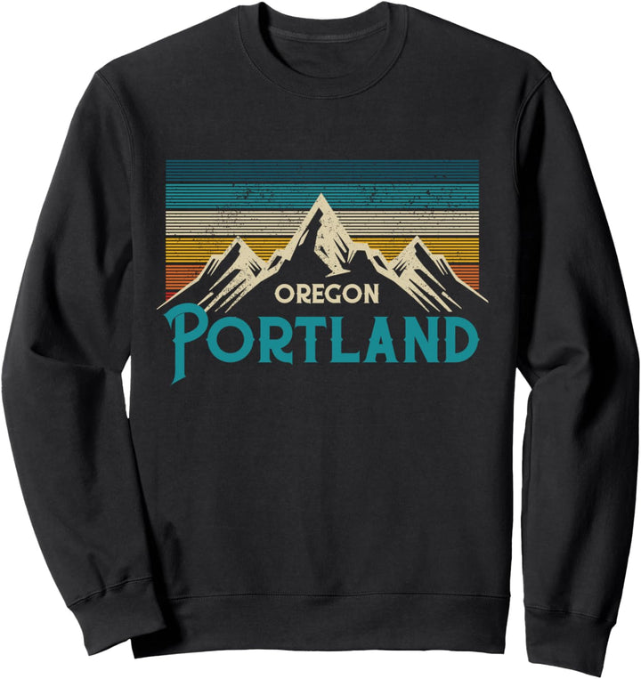 Portland Oregon Vintage Souvenir Sweatshirt