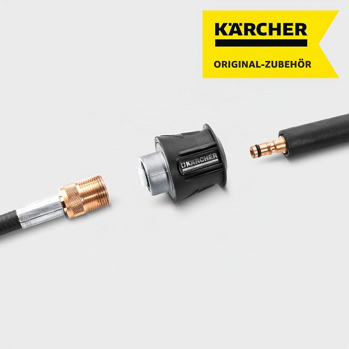 Kärcher Hochdruckschlauch PremiumFlex Anti-Twist &amp; Adapterset Verlängerungsschlauch Bundle mit Adapt
