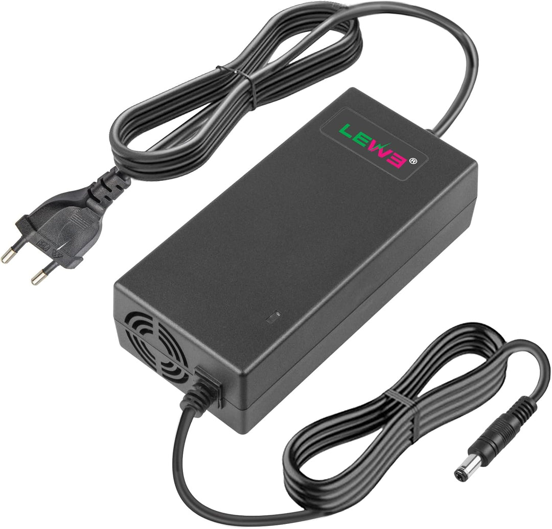 Labtec 54,6V 48V 2A Ladegerät Ladekabel für 48V 2A 13S Li-on Akkus E-Bike Elektrofahrrad Pedelec Hov