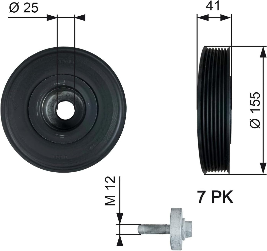 GATES Micro-V Kit K027PK1125