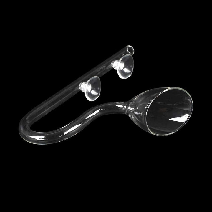 FZONE Aquatic Glass Lily Pipe Set mit Lily Skimmer Zufluss und Lily Abfluss für 12/16-mm(1/2''ID.) A