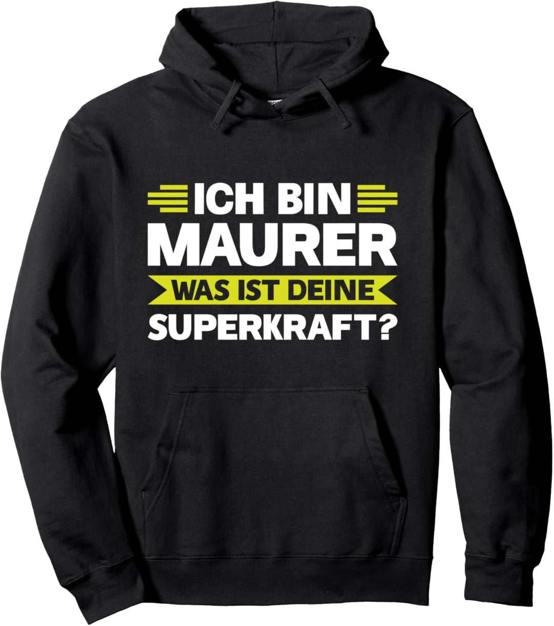 Maurer Ziegelmauer Mauerwerk Pullover Hoodie