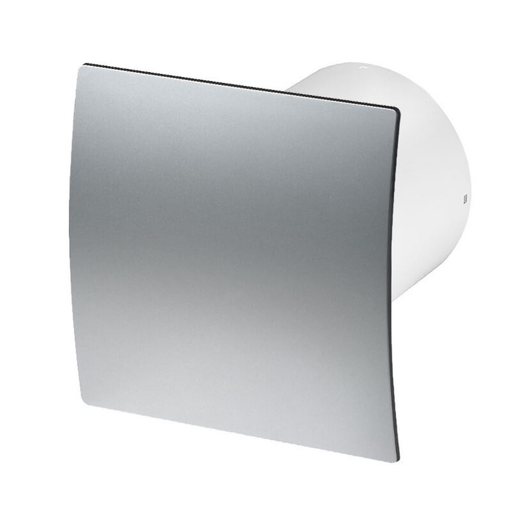 Badlüfter Wand-Ventilator Ø 100 mit Nachlauf , Kugellager Silent Escudo - Line System+ (satin), Sati