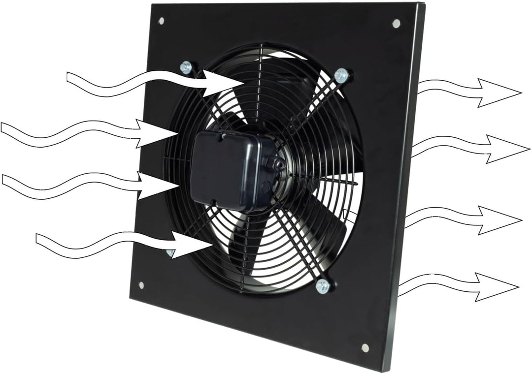 STERR Axialventilator 450 mm Industrieller Wandventilator – AXF450B 450 mm - AXF450B, 450 mm - AXF45