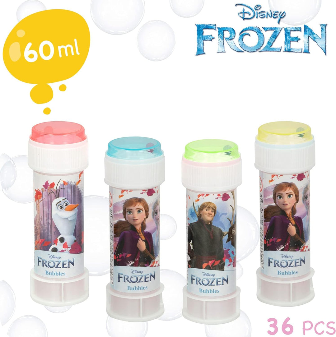 Disney Frozen Standard-Seifenblasenlösung – 36 Packungen