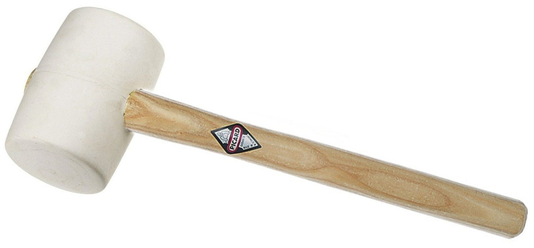 Picard 2510721-1 Gummihammer, 90 x 55 mm, flach in weiss