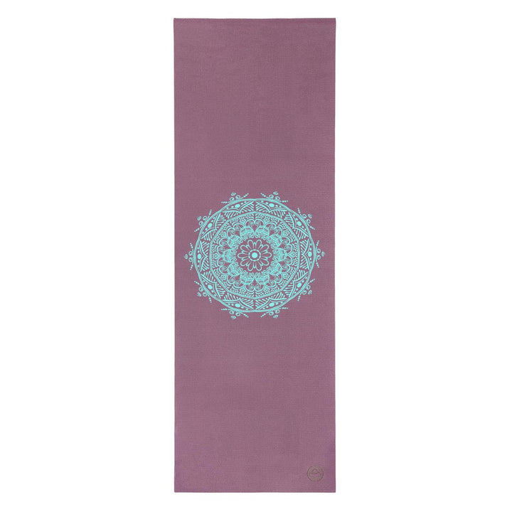 Yogamatte LEELA COLLECTION, viele Farbkombinationen und Design-Prints, Sticky Mat, leichte PVC-Matte