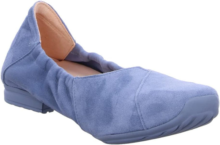 Think! Damen Gaudi Nachhaltige Wechselfussbett Ballerinas 39.5 EU 8000 Denim, 39.5 EU 8000 Denim