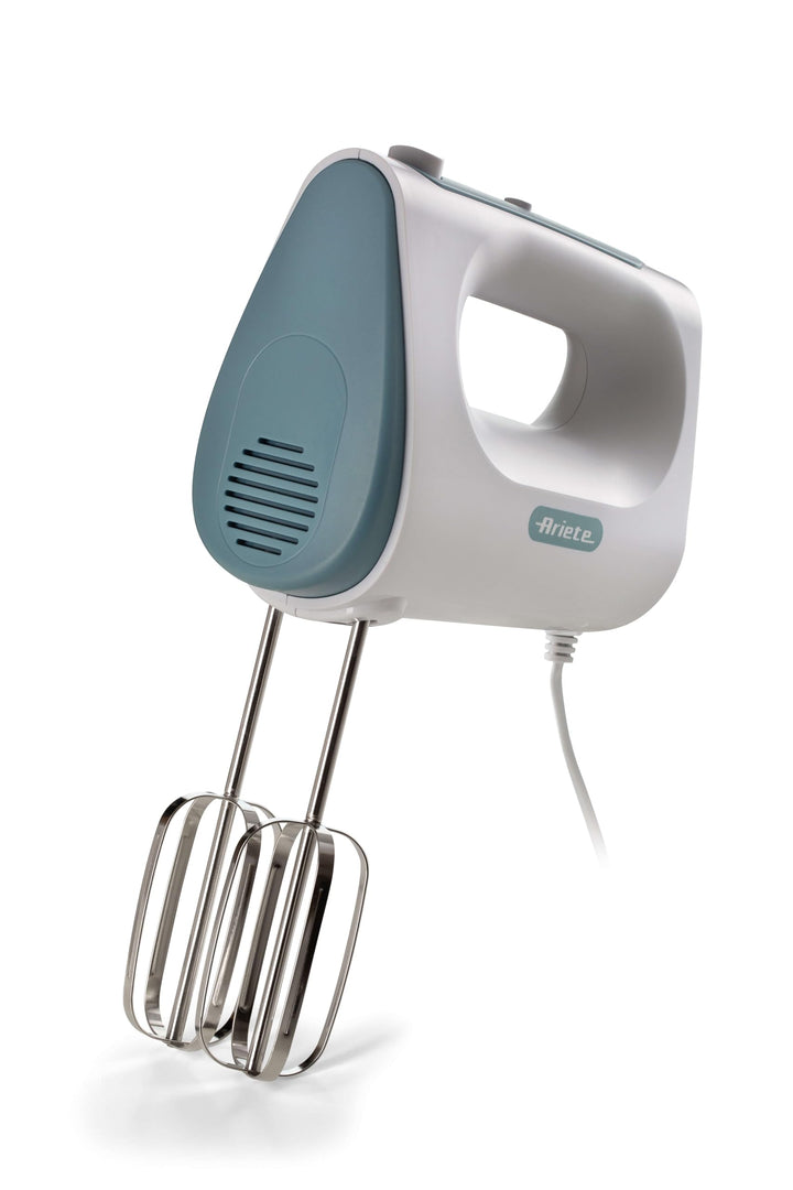 Ariete 1545 Handmixer Breakfast, 450 W, 5 Geschwindigkeiten, Turbo-Funktion, 2 Schneebesen, Weiss &