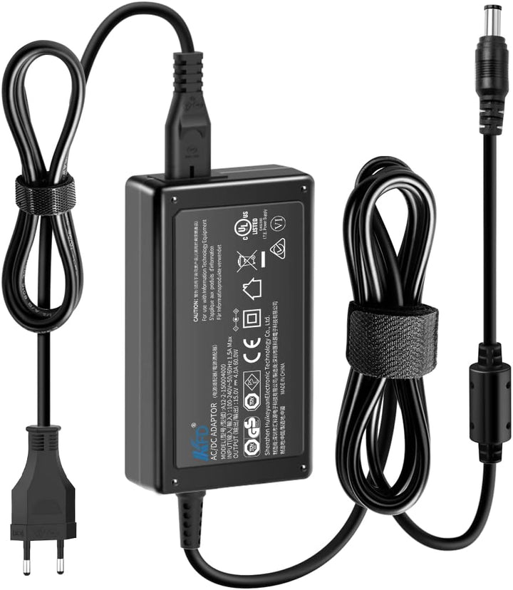KFD Ladegerät Netzteil 15V für FlashFish 200W-500W G300 E200 EA200 EA150 Tragbare Powerstation DC15V
