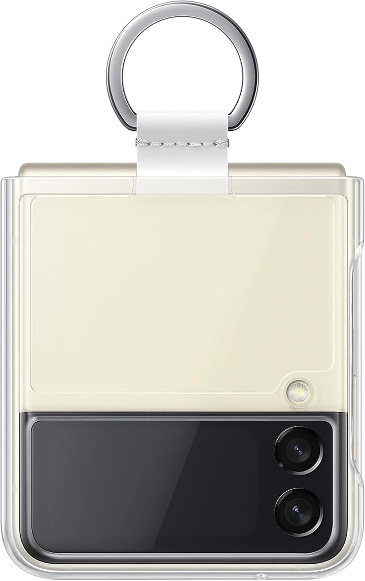 Samsung Galaxy Z Flip 3 Handyhülle Clear Schutzhülle mit Ring Heavy Duty Stossfest Smartphone Protec