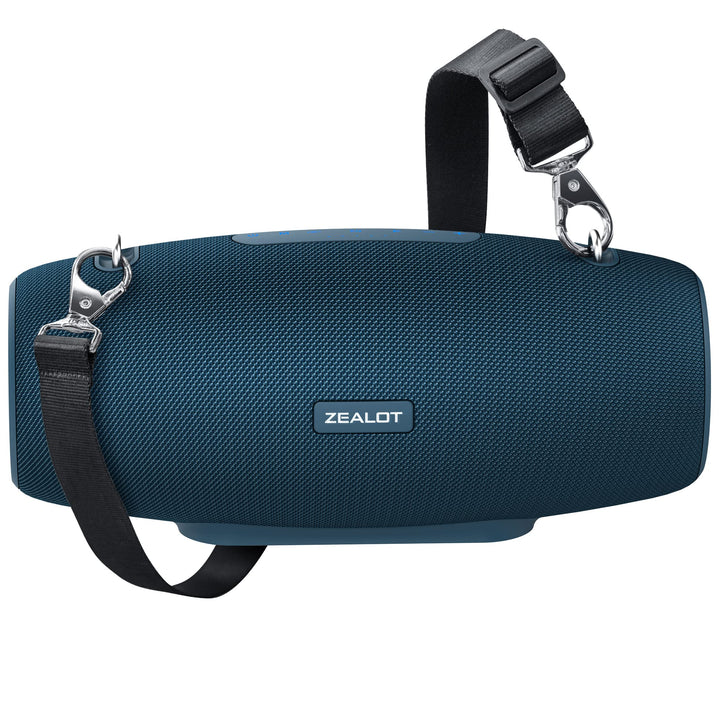 ZEALOT Bluetooth Lautsprecher,Tragbarer Bluetooth Box,60W,BassUp Technologie,Stereo Laut,EQ,IPX5 Was
