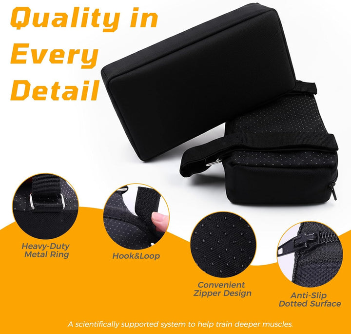 J Bryant Hack Squat Schulterpolster-Set – 4 cm Dicke Universal-Polster für Hack Squat & Beinpresse –