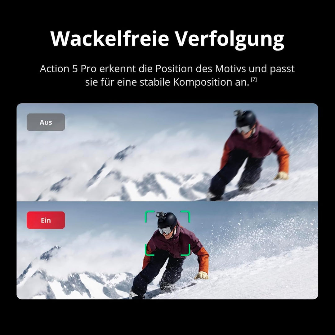 DJI Osmo Action 5 Pro Vlog Combo mit Ladestecker + Mic Mini (2 Sender + 1 Handy-Empfänger) + Multifu