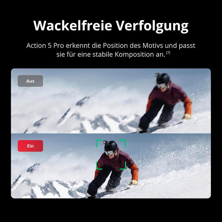 DJI Osmo Action 5 Pro Vlog Combo mit Ladestecker + Mic Mini (2 Sender + 1 Handy-Empfänger) + Multifu